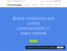 Tablet Screenshot of brandmaster.com